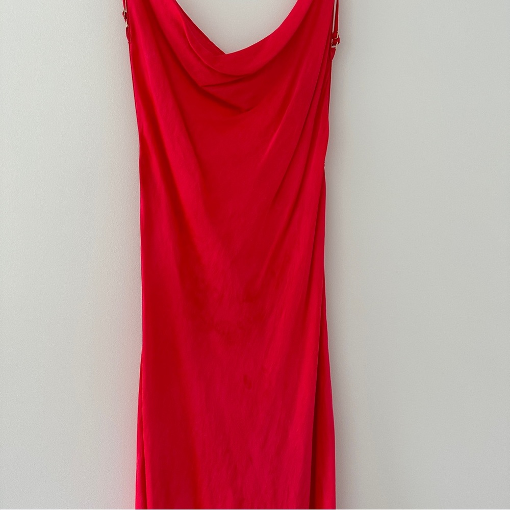 Vintage red slip dress - Picture 2 of 3